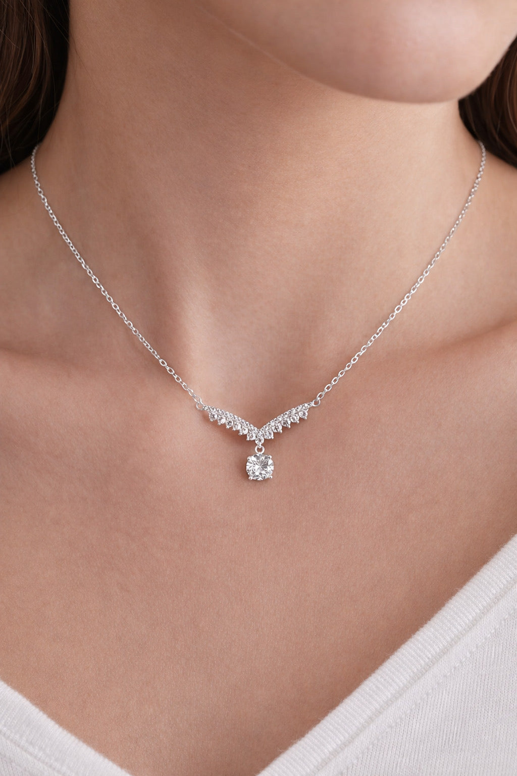 قلادة | Chevron Necklace