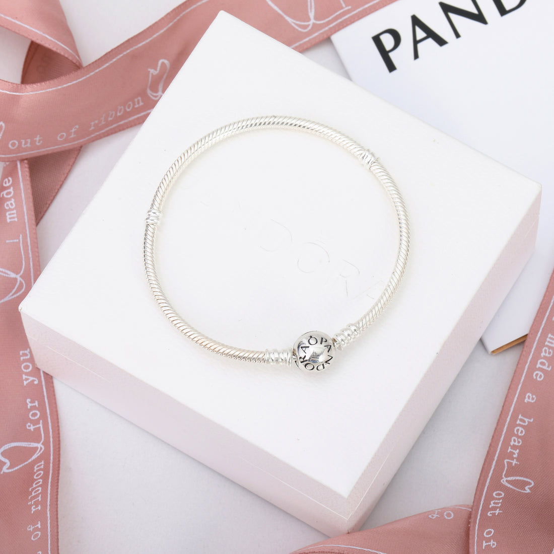 سوار باندورا الدائري - Pandora Moments Sterling Silver