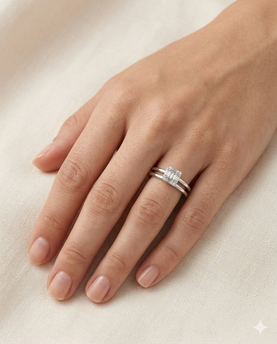 خاتم الأناقة المزدوجة – Dual Elegance Ring